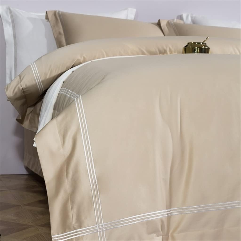 Embroidered Duvet Cover Set